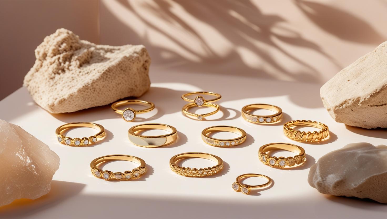 Gold Plated Rings