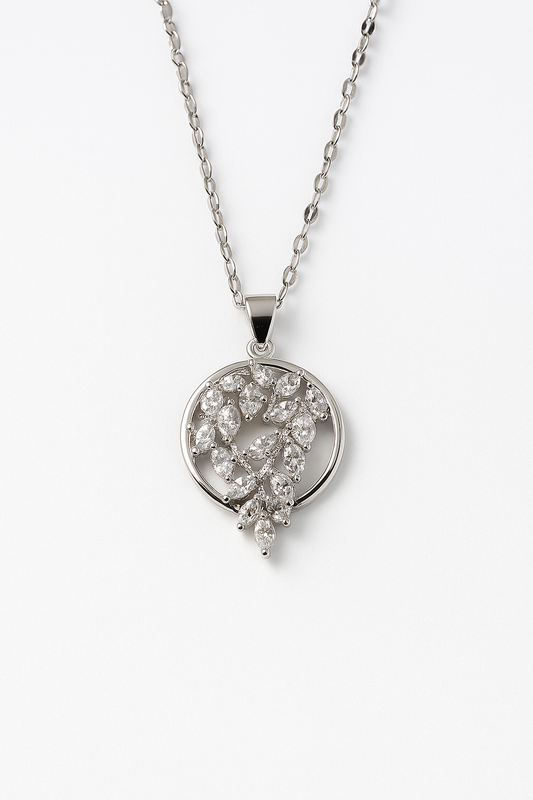 Crystal Flora Pendant